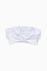 Bow Face Wash Beauty Headband - BLUE CLOUD
