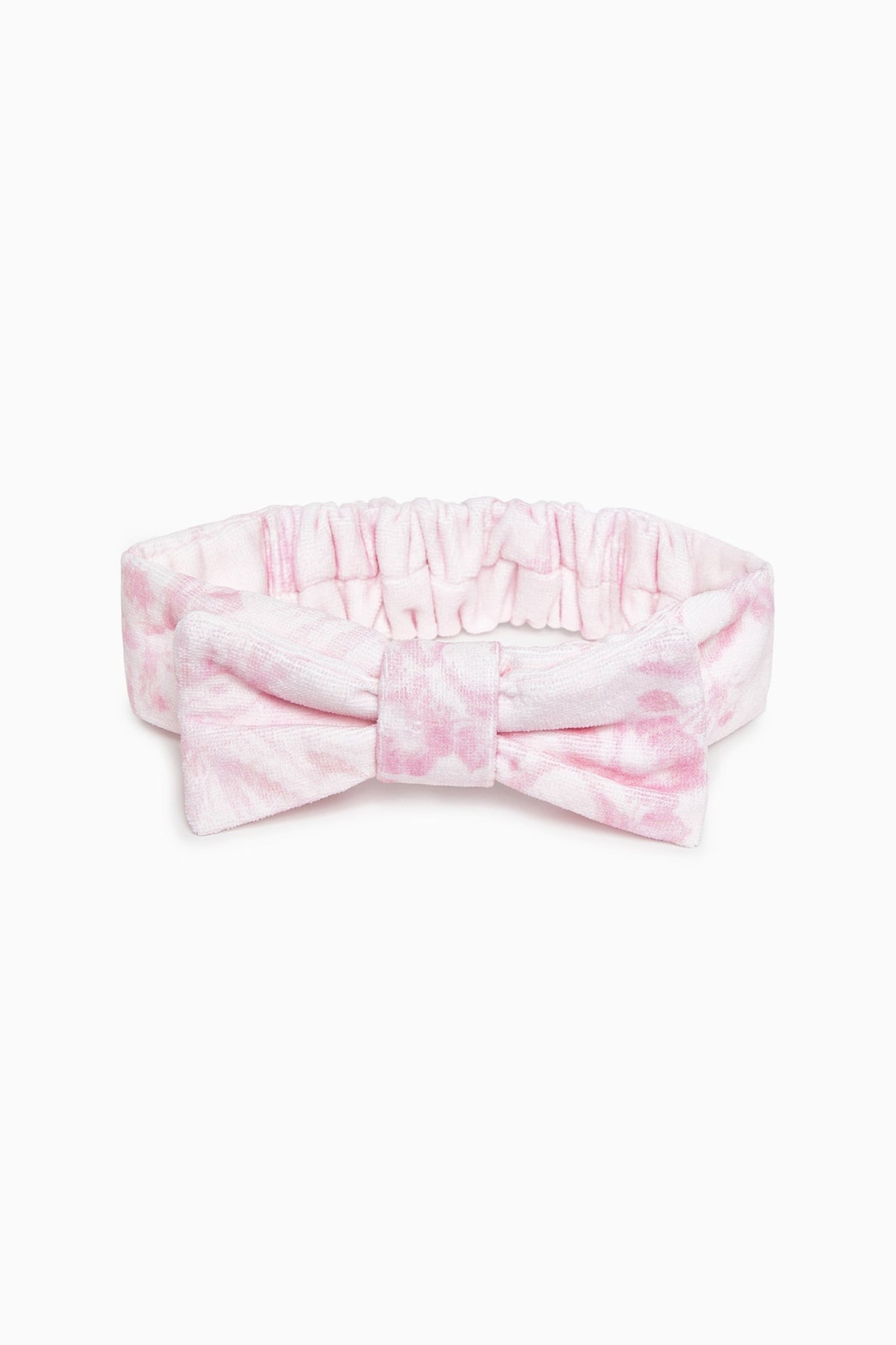 Bow Face Wash Beauty Headband - PEACH FUZZ