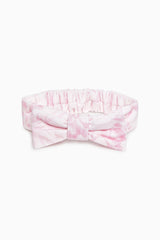 Bow Face Wash Beauty Headband - PEACH FUZZ