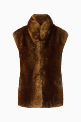 CURAAE Winona Vest in Brown
