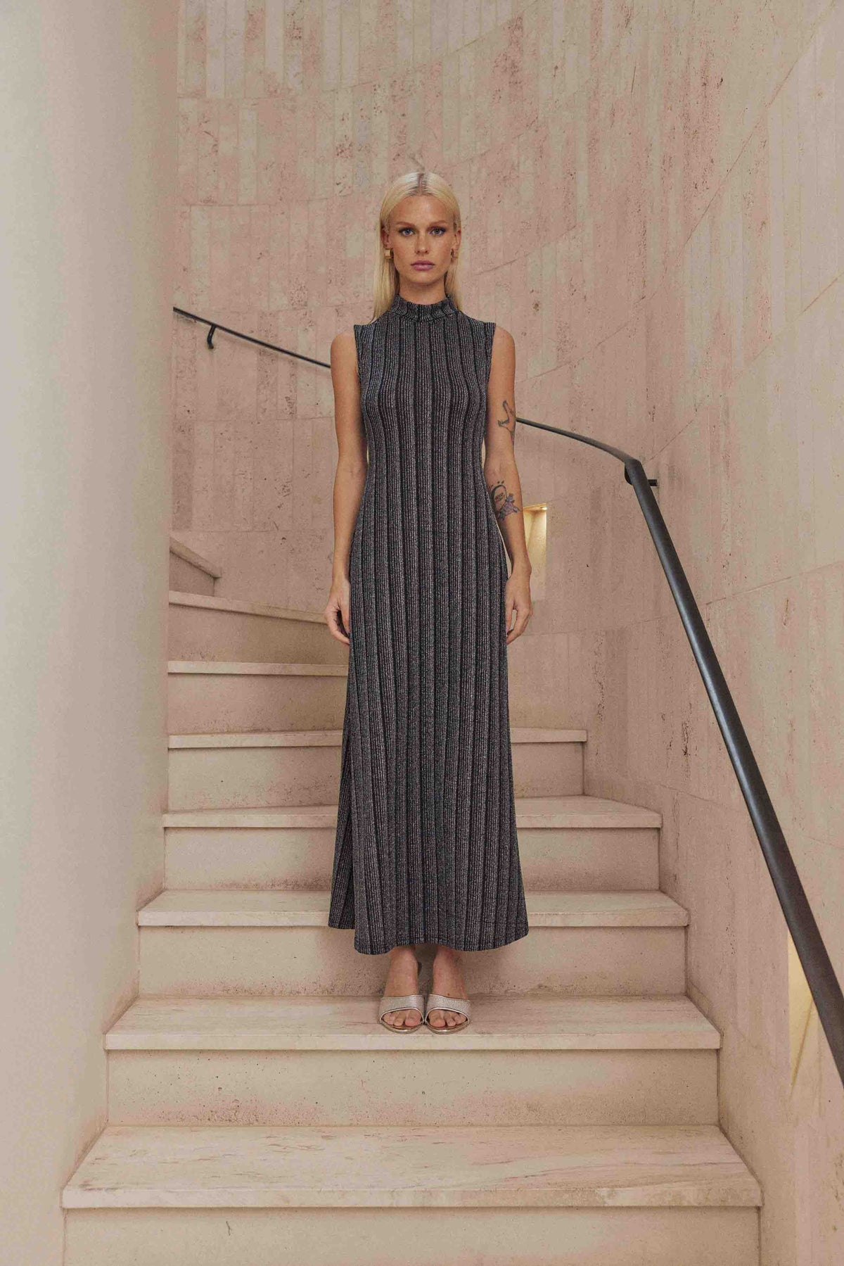 CURAAE Tiffany Maxi Sleeveless Dress