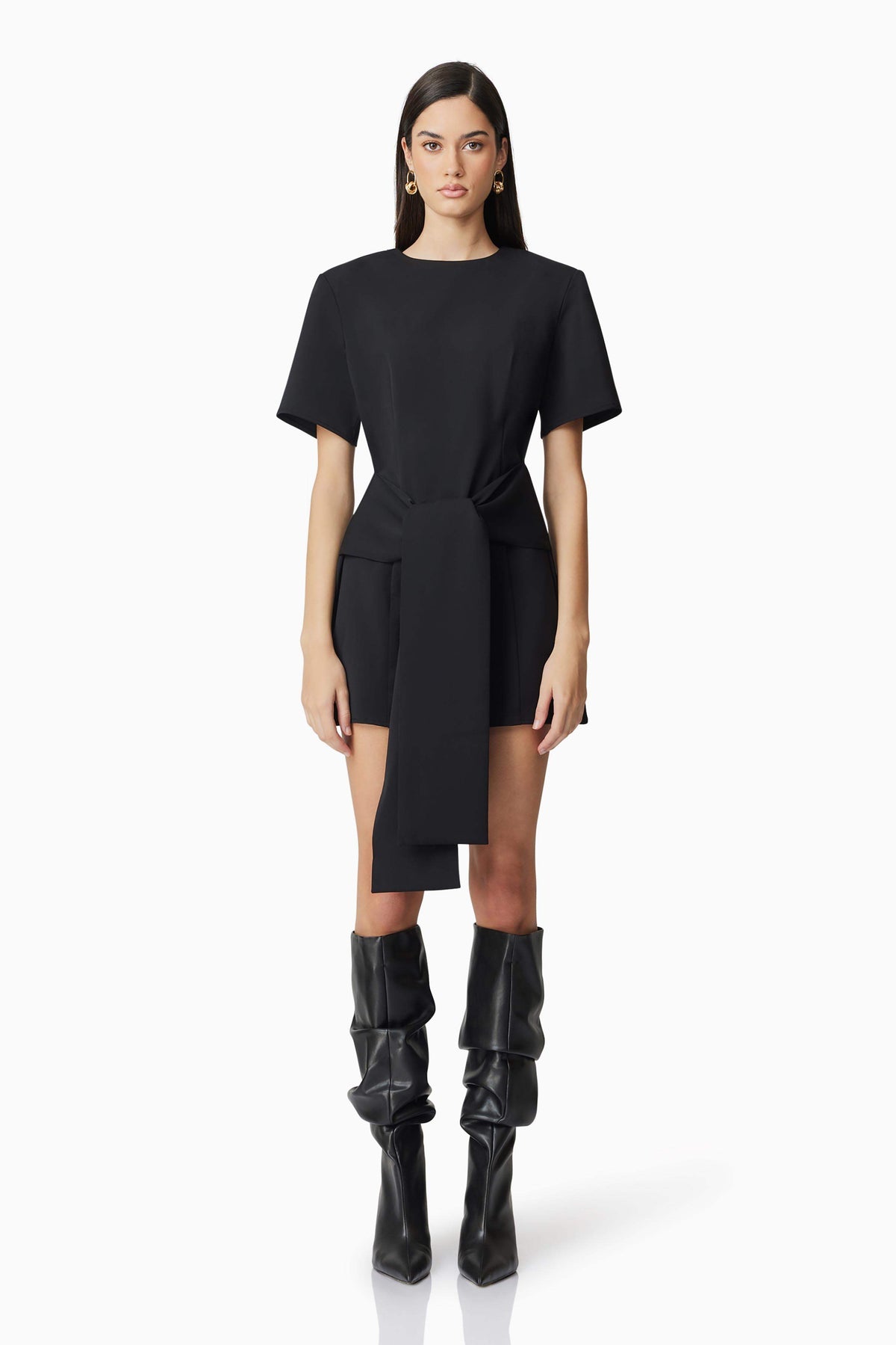 CURAAE Noa Mini Dress In Black