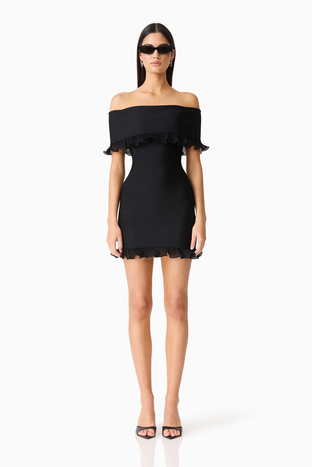 CURAAE Catiana Mini Dress in Black