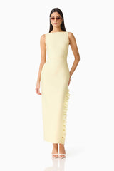 CURAAE Catiana Maxi Dress in Yellow