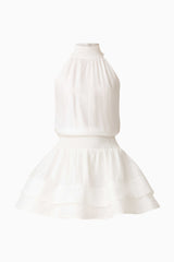CURAAE Estrella Mini Dress in White