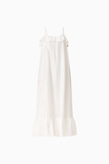 CURAAE Estrella Maxi Dress in White