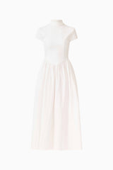 CURAAE Amaris Midi Dress in White