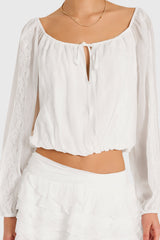Dallas Top with Lace