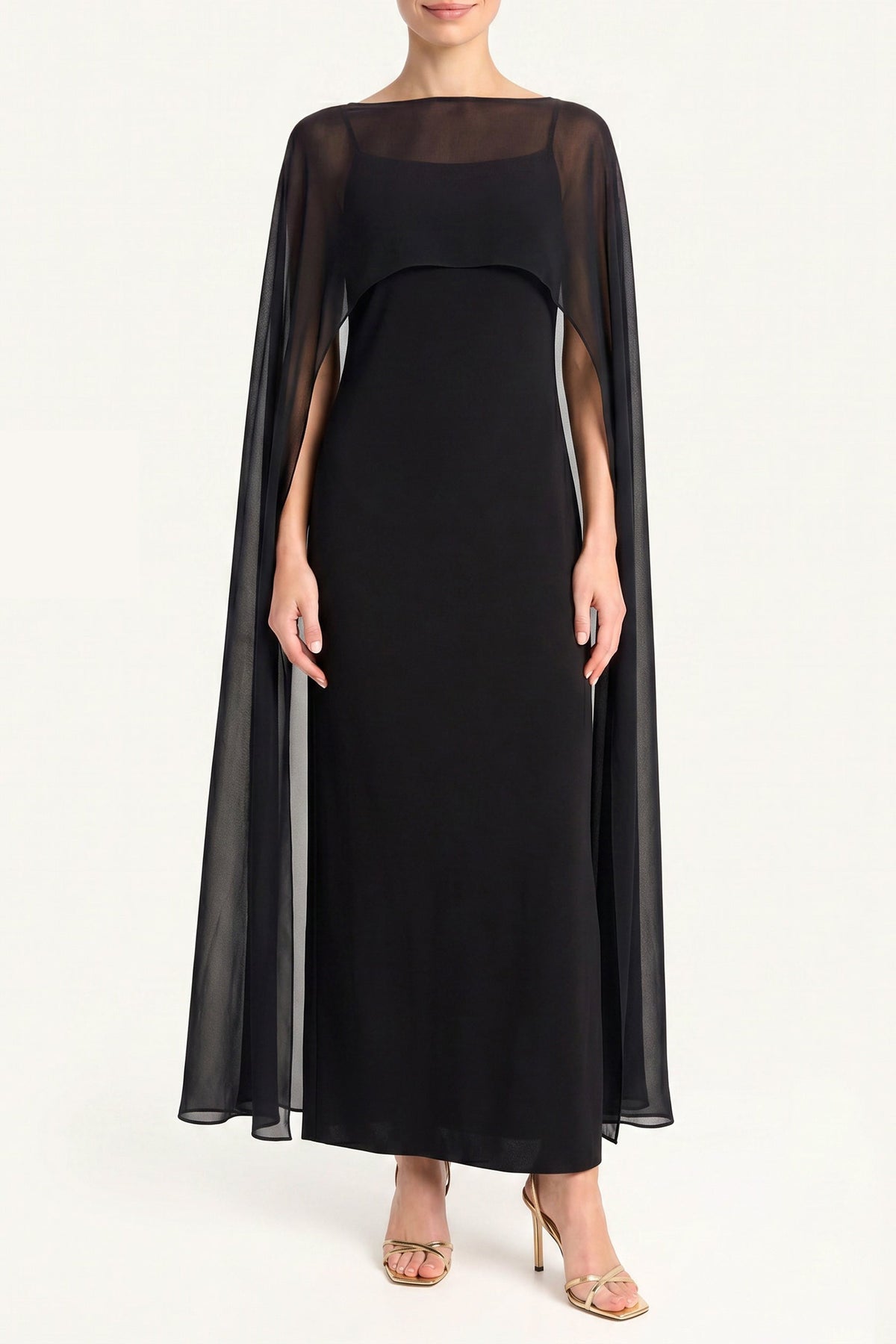 Anastasia Cape Dress