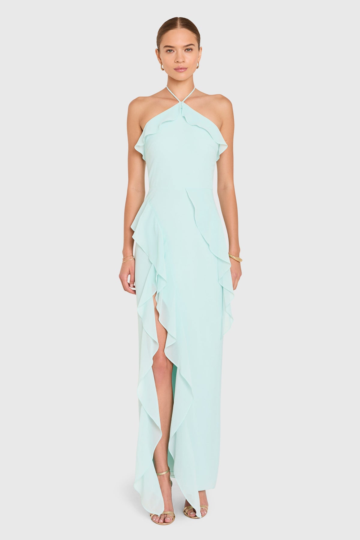Alessandra Maxi Dress in Chiffon