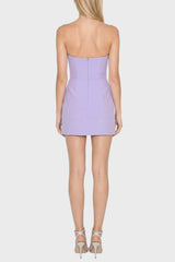 Strapless Puzzle Mini Dress