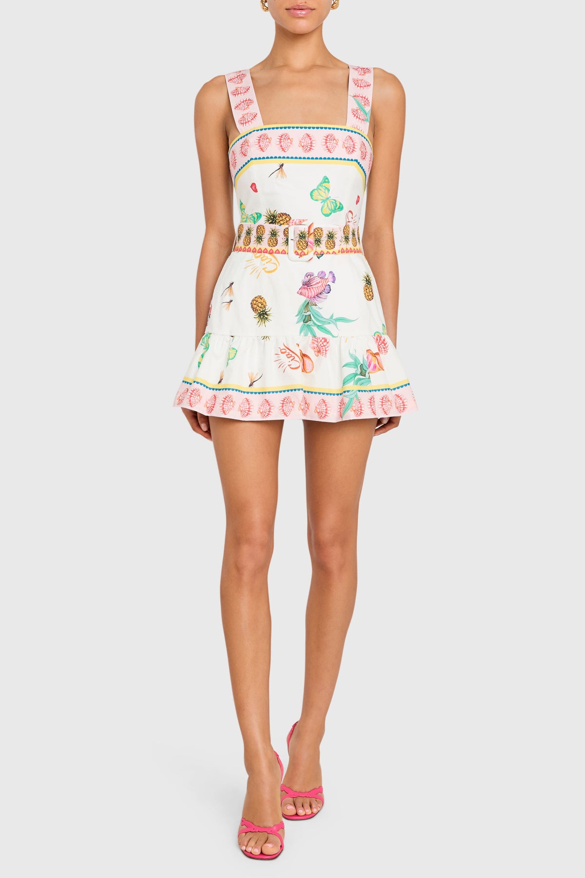 Lena Romper in Postcard