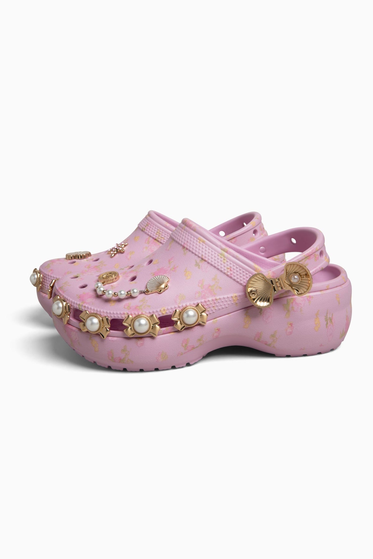 LoveShackFancy x Crocs Classic Platform Clog