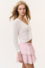 Danilara Cotton Crochet Cardigan