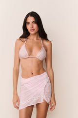 Dawsette Chantilly Bow Cover-Up Skirt