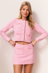 Ellianna Knit Mini Skirt