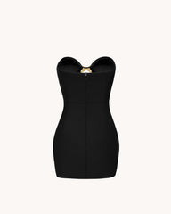 Samantha Cutout Mini Dress - Black