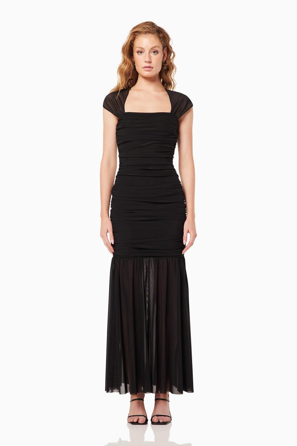 Capra Maxi Dress In Black