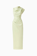 Coralie Maxi Gown in Sage Green