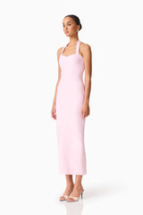 Marla Halter Gown in Pink