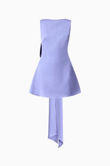 Jacinta Shift Mini Dress in Blue