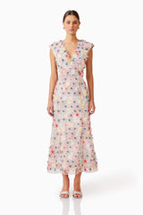 Aviva Maxi Dress in Pink