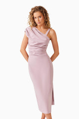 Kourtney Midi Dress in Pink