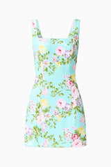 Emmeline Sequin Mini Dress in Mint Green
