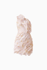 Tulsia Floral Mini Dress in Pink