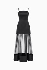 Marcella Strapless Gown in Black