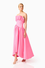 Laurel Sleeveless Maxi Dress in Pink