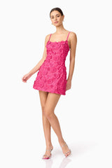 Claudia Party Dress in Pink