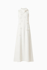 Lilydale 3D Maxi Dress In White
