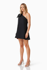 Kennedy Mini Party Dress In Black