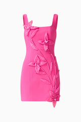 Ilaria Party Mini Dress in Pink