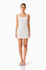 Fifi Mini Dress in White