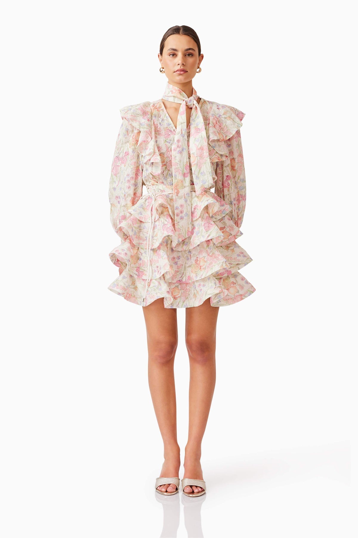 Alimia Frill Set in Floral