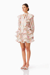 Alimia Frill Set in Floral