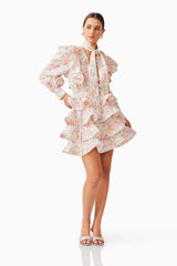 Alimia Frill Set in Floral