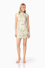 Yvette 3D Mini Dress In Floral
