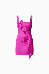 Bethany Mini Party Dress In Purple