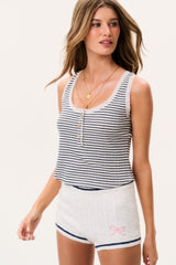 Elenabell Cotton Lace-Trimmed Tank