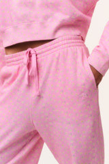 Lolana Ditsy Floral Sweatpant - POLAROID ROSE
