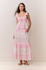 Phia Mixed Print Maxi Skirt