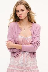 Cameryn Cardigan - FIRESIDE PINK