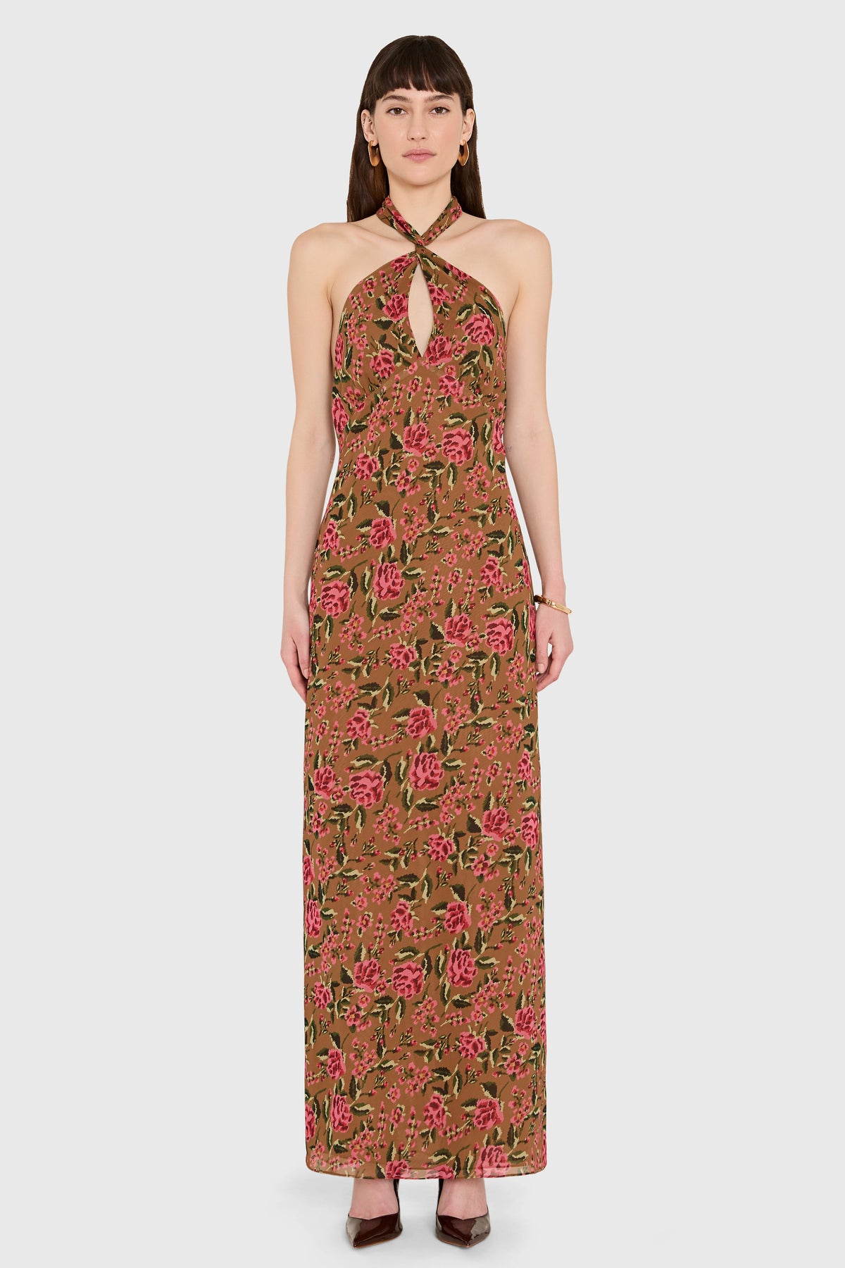 Samara Maxi Dress in Evening Rose