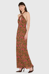 Samara Maxi Dress in Evening Rose