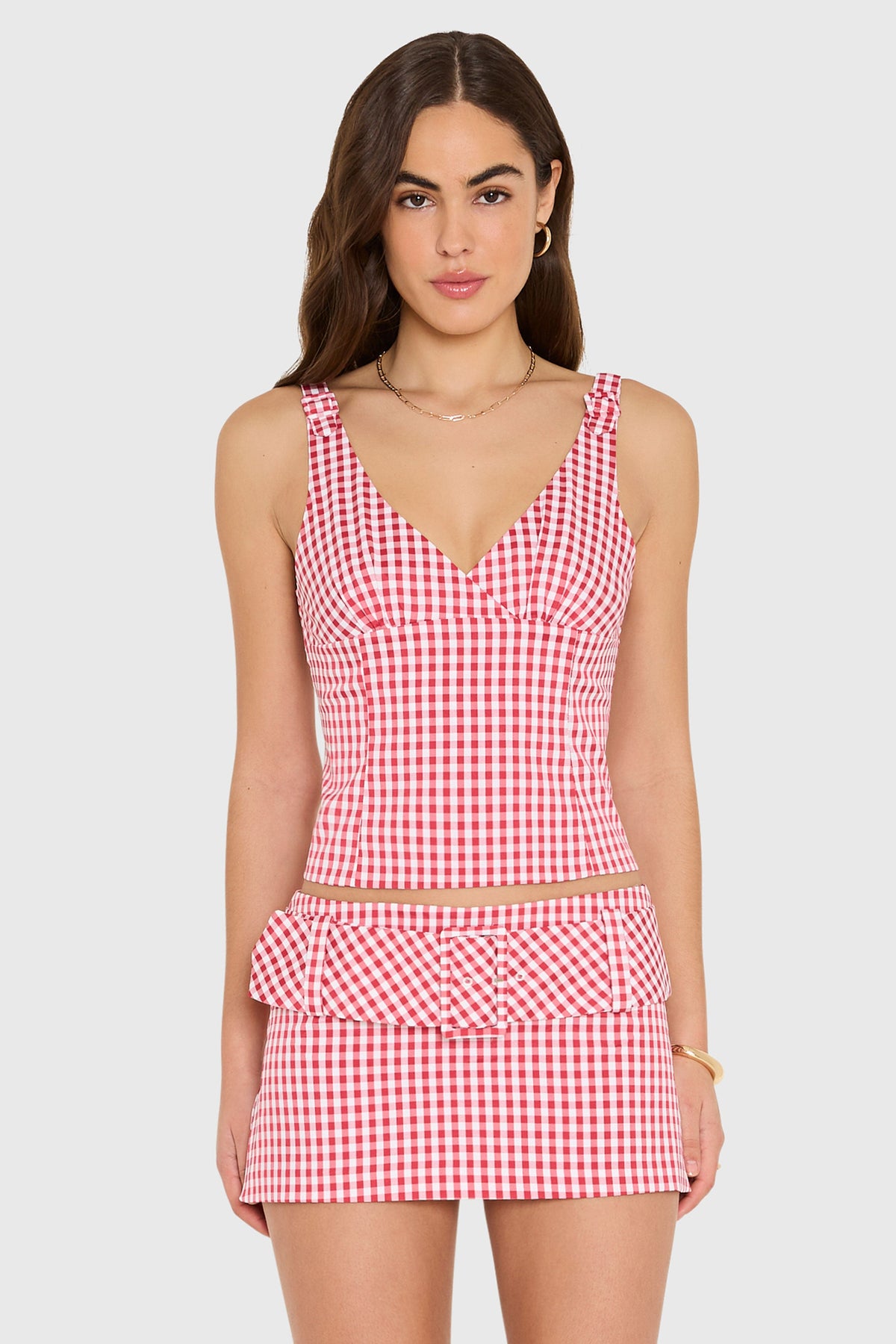 Alistair Top in Gingham