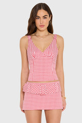 Alistair Top in Gingham