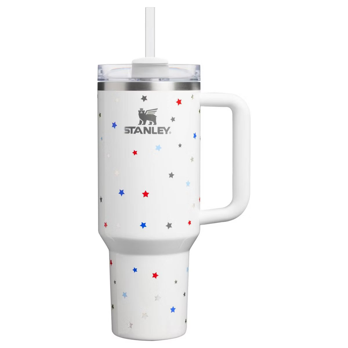 Stanley 40 oz Stainless Steel H2.0 FlowState Quencher Tumbler Starry Sparkle